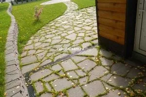 Робимо своїми руками садові доріжки з каменю - працюй сам, не лінуйся! (Доріжки з натурального каменю) Робимо своїми руками садові доріжки з каменю - працюй сам, не лінуйся!