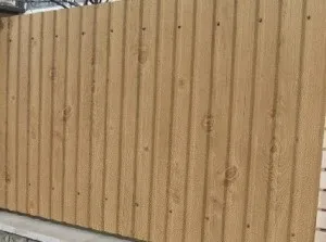 Декоративні види профнастилу з природним покриттям камінь, дерево і цегла