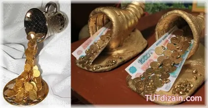 Грошовий водоспад з монет - планета рукоділля (монети) Грошовий водоспад з монет - планета рукоділля