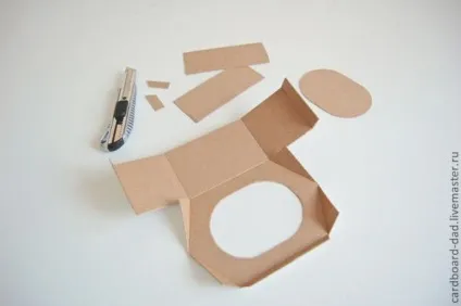 Робимо годівницю з картону - ярмарок майстрів - ручна робота, handmade (канцелярський ніж) Робимо годівницю з картону - ярмарок майстрів - ручна робота, handmade
