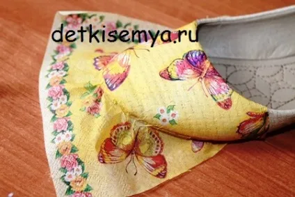 Декупаж взуття майстер клас, все про дітей і сім'ю (взуття своїми руками) Декупаж взуття майстер клас, все про дітей і сім'ю