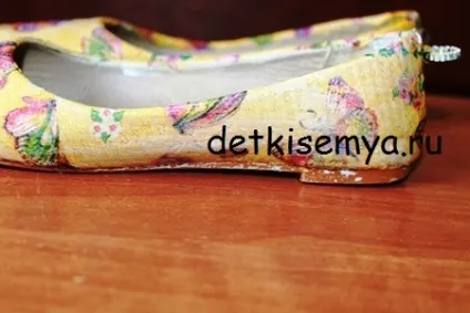 Декупаж взуття майстер клас, все про дітей і сім'ю (декупаж балеток) Декупаж взуття майстер клас, все про дітей і сім'ю