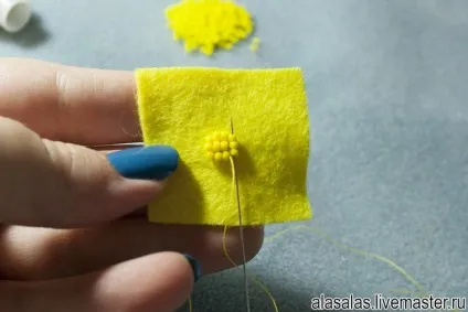 Робимо брошку-ромашку з бісеру - ярмарок майстрів - ручна робота, handmade (ромашка) Робимо брошку-ромашку з бісеру - ярмарок майстрів - ручна робота, handmade