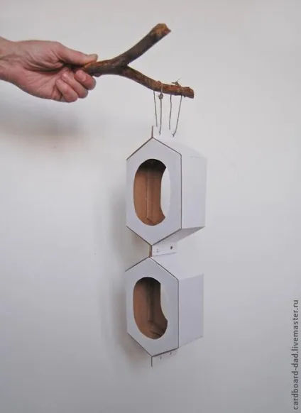 Робимо годівницю з картону - ярмарок майстрів - ручна робота, handmade (мк) Робимо годівницю з картону - ярмарок майстрів - ручна робота, handmade