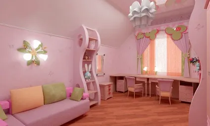 Дизайн дитячої кімнати для дівчинки (50 фото), ремонт і будматеріали для квартири і дачі (фото дитячої) Дизайн дитячої кімнати для дівчинки (50 фото), ремонт і будматеріали для квартири і дачі