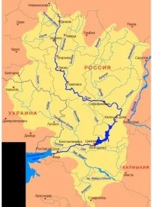 Дон, географія