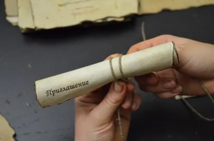 Енциклопедія технологій і методик - як зробити запрошення на весілля в старовинному стилі (майстер-класи) Енциклопедія технологій і методик - як зробити запрошення на весілля в старовинному стилі