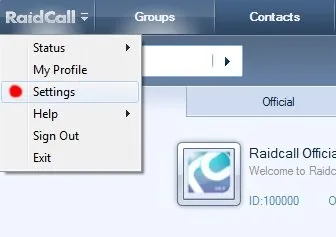 Гайд по використанню raidcall
