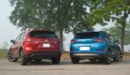 Hyundai tucson і mazda cx-5 порівнюємо двох стиляг (mazda) Hyundai tucson і mazda cx-5 порівнюємо двох стиляг