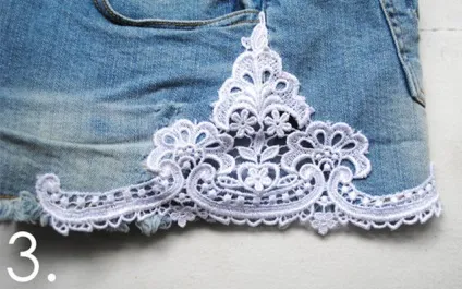 Hand made прикрашаємо джинсові шорти мереживом, the ufa room - новини та події в Уфі сьогодні - the (hand) Hand made прикрашаємо джинсові шорти мереживом, the ufa room - новини та події в Уфі сьогодні - the