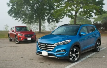 Hyundai tucson і mazda cx-5 порівнюємо двох стиляг (hyundai) Hyundai tucson і mazda cx-5 порівнюємо двох стиляг