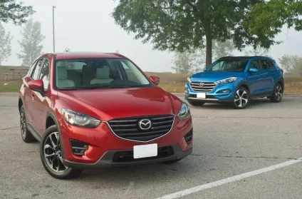 Hyundai tucson і mazda cx-5 порівнюємо двох стиляг (hyundai) Hyundai tucson і mazda cx-5 порівнюємо двох стиляг