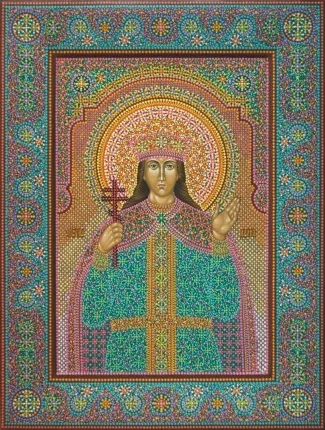 Ікона святої великомучениці Ірини македонської (македонської) Ікона святої великомучениці Ірини македонської