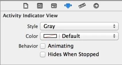 Індикатори активності, uiactivityindicatorview ios, apple, xcode developer