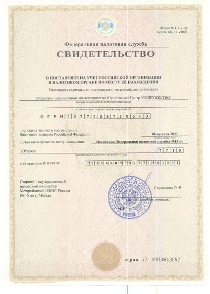 Інн організації що це таке, приклади, отримання і зміна (скільки цифр в інн організації) Інн організації що це таке, приклади, отримання і зміна