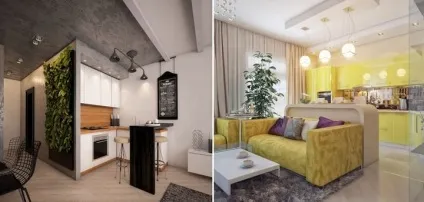 Інтер'єр вітальні суміщеної з кухнею фото дизайну, кухня і вітальня разом в одній кімнаті, (інтер'єр) Інтер'єр вітальні суміщеної з кухнею фото дизайну, кухня і вітальня разом в одній кімнаті,