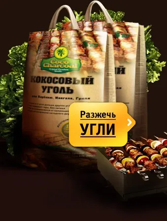 Як готувати шашлик на вугіллі