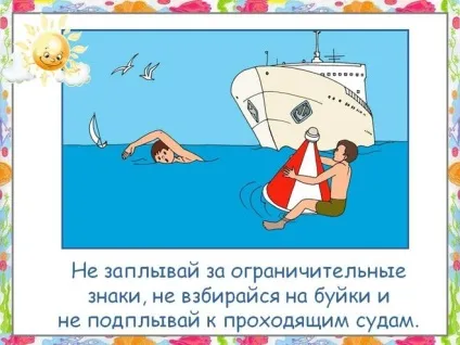Які умовні знаки можна намалювати - щоб не було біди у води - 2 клас (які) Які умовні знаки можна намалювати - щоб не було біди у води - 2 клас