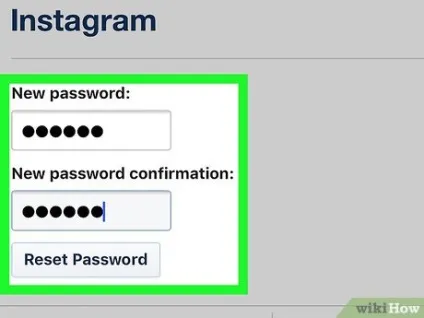 Як змінити свій пароль в instagram (змінити) Як змінити свій пароль в instagram