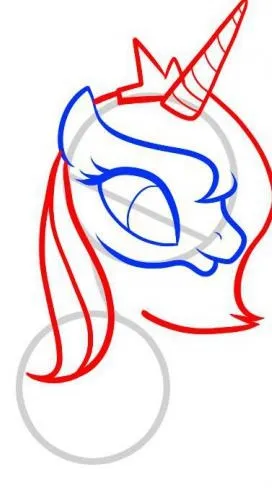 Як намалювати місяць з серіалу my little pony (little) Як намалювати місяць з серіалу my little pony