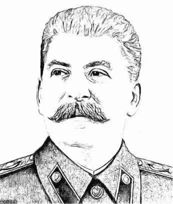 Як намалювати сталіна