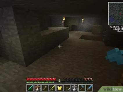 Як знаходити корисні копалини в печері minecraft