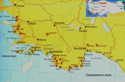 Яке море в Анталії азовське або чорне, розваги на пляжі (Анталії) Яке море в Анталії азовське або чорне, розваги на пляжі
