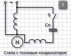 Як підключити однофазний двигун