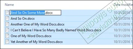 Як пакетно перейменувати декількох файлів в ос windows (декількох) Як пакетно перейменувати декількох файлів в ос windows