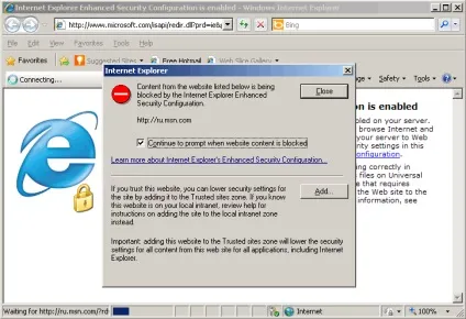 Як відключити конфігурацію посиленої безпеки в internet explorer, комп'ютерна допомога (відключити) Як відключити конфігурацію посиленої безпеки в internet explorer, комп'ютерна допомога