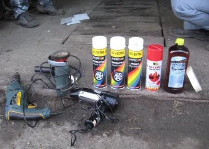 Як пофарбувати штамповані диски своїми руками