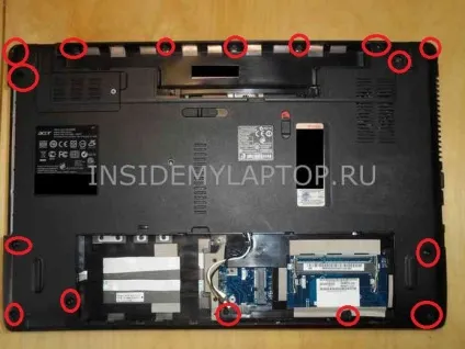 Як розібрати ноутбук acer aspire 5742g (aspire) Як розібрати ноутбук acer aspire 5742g