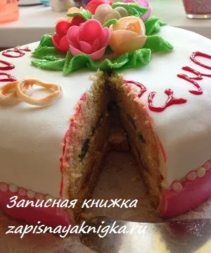 торт весільний