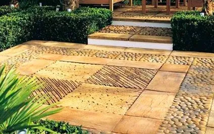 Тротуарна плитка для дачі види і варіанти укладання (плитка) Тротуарна плитка для дачі види і варіанти укладання