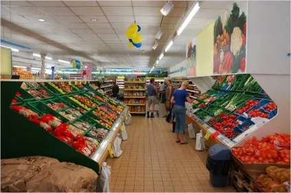 Вимоги, що пред'являються до обробки продуктових магазинів