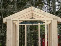 Як зробити каркас дачного туалету (туалету) Як зробити каркас дачного туалету