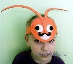 Як зробити маску мурашки з картону своїми руками (маску) Як зробити маску мурашки з картону своїми руками