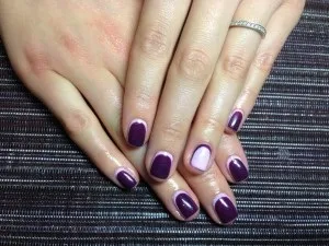 Як зробити зворотний френч манікюр фото і відео приклади
