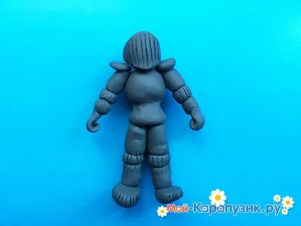 Як зліпити лицаря з пластиліну (лицаря) Як зліпити лицаря з пластиліну
