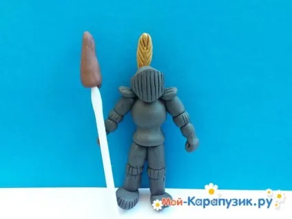 Як зліпити лицаря з пластиліну (пластиліну) Як зліпити лицаря з пластиліну