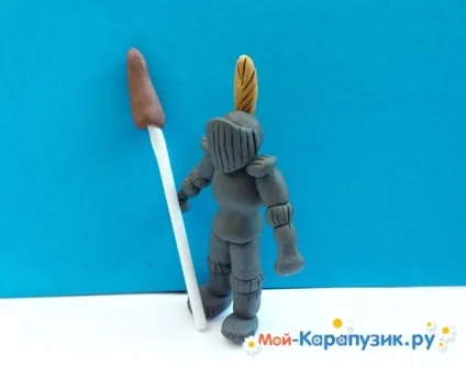 Як зліпити лицаря з пластиліну (лицаря) Як зліпити лицаря з пластиліну