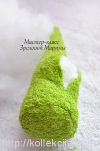 Як зшити іграшку сніговик