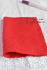 Як зшити іграшку сніговик