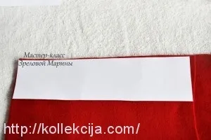 Як зшити іграшку сніговик
