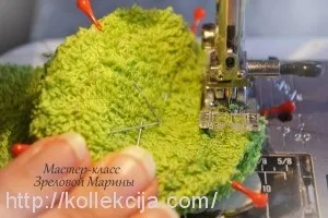 Як зшити іграшку сніговик