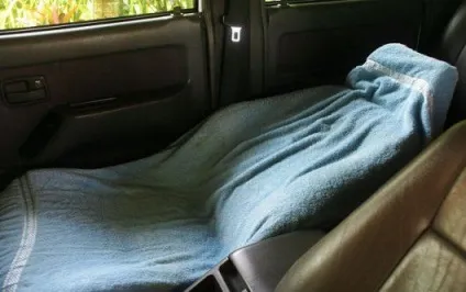 Як спати в автомобілі - легка справа (справа) Як спати в автомобілі - легка справа