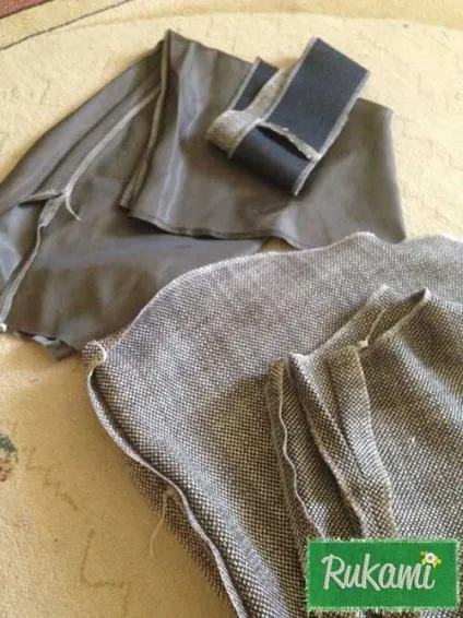 Як зшити спідницю полусолнце c поясом своїми руками (місці застібки блискавки) Як зшити спідницю полусолнце c поясом своїми руками