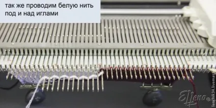 Як усунути длиние протягання при в'язанні інтарсії на машинці - ярмарок майстрів - ручна робота,