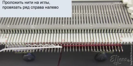 Як усунути длиние протягання при в'язанні інтарсії на машинці - ярмарок майстрів - ручна робота,