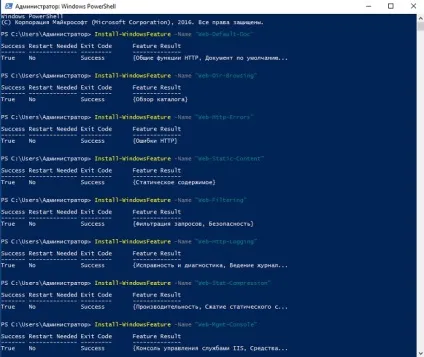 Як встановити web сервер iis 10 в windows server 2016, програмування для початківців